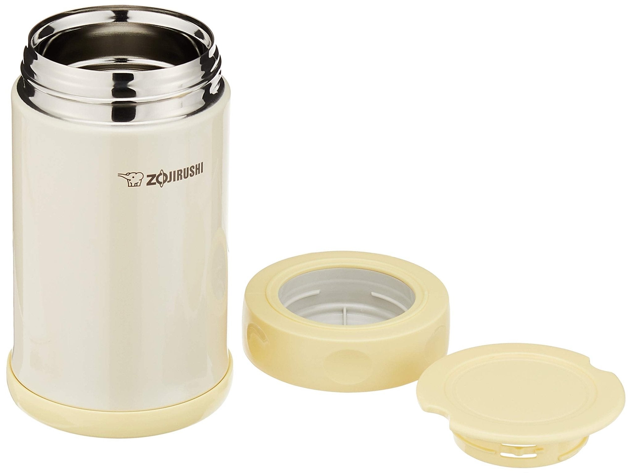 Zojirushi 25 - Ounce Stainless Steel Pearl Yellow Lunch Jar