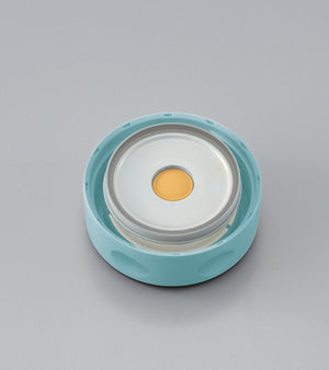 Zojirushi 25 Oz Stainless Steel Food Jar in Aqua Blue 0.75 Liter Capacity