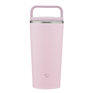 Zojirushi 300ml Carry Tumbler Water Bottle with Handle Dishwasher Safe Powdery Pink