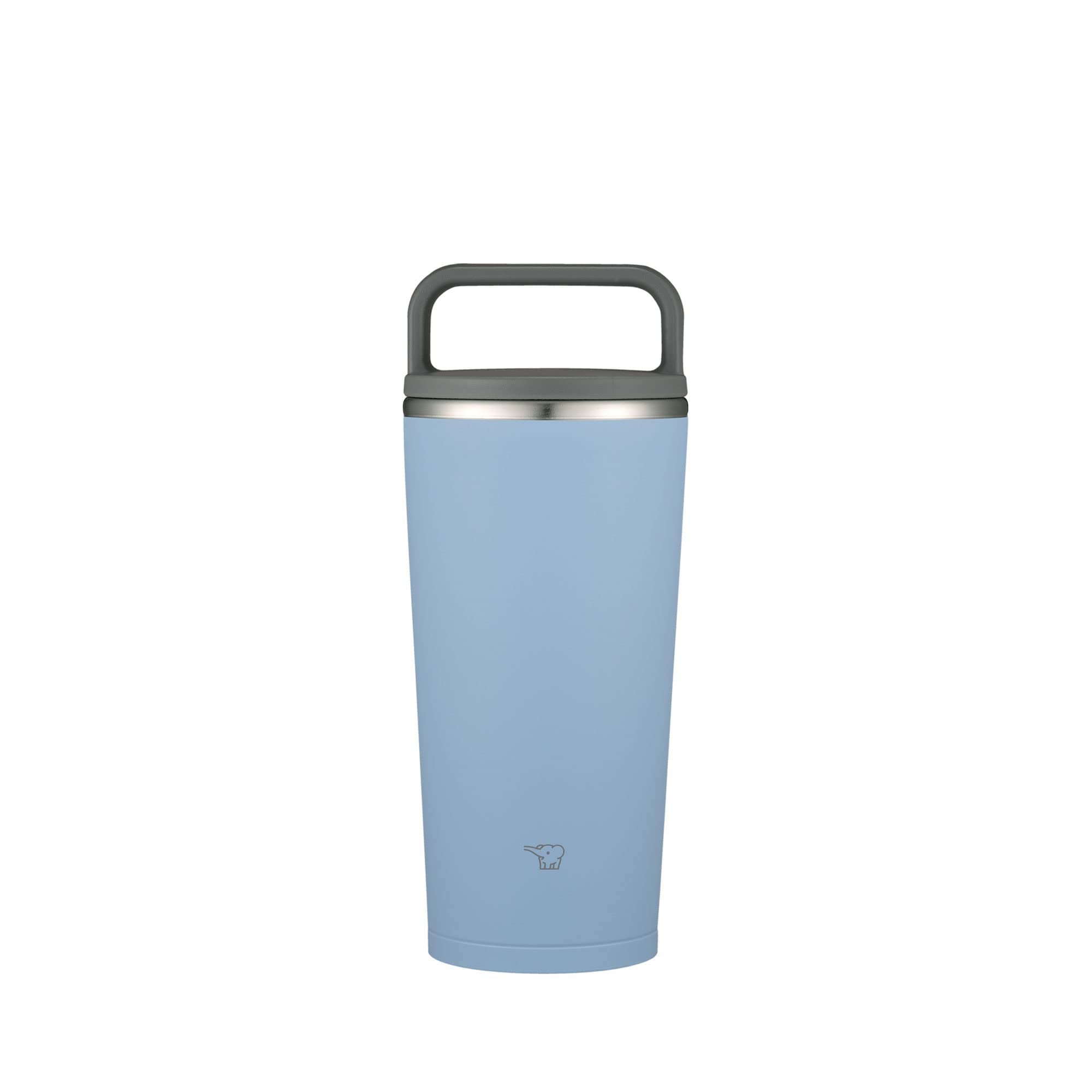 Zojirushi 300ml Portable Water Bottle Easy Cleaning Fog Blue Tumbler with Integrated Lid SX - JA30 - AM