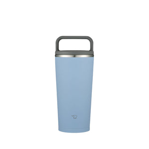 Zojirushi 300ml Portable Water Bottle Easy Cleaning Fog Blue Tumbler with Integrated Lid SX - JA30 - AM