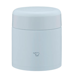 Zojirushi 300ml Stainless Steel Soup Jar Ice Gray Integrated Lid Easy Clean