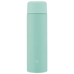 Zojirushi 350ml Stainless Steel Water Bottle in Soft Turquoise - Seamless Easy Clean Screw Cap
