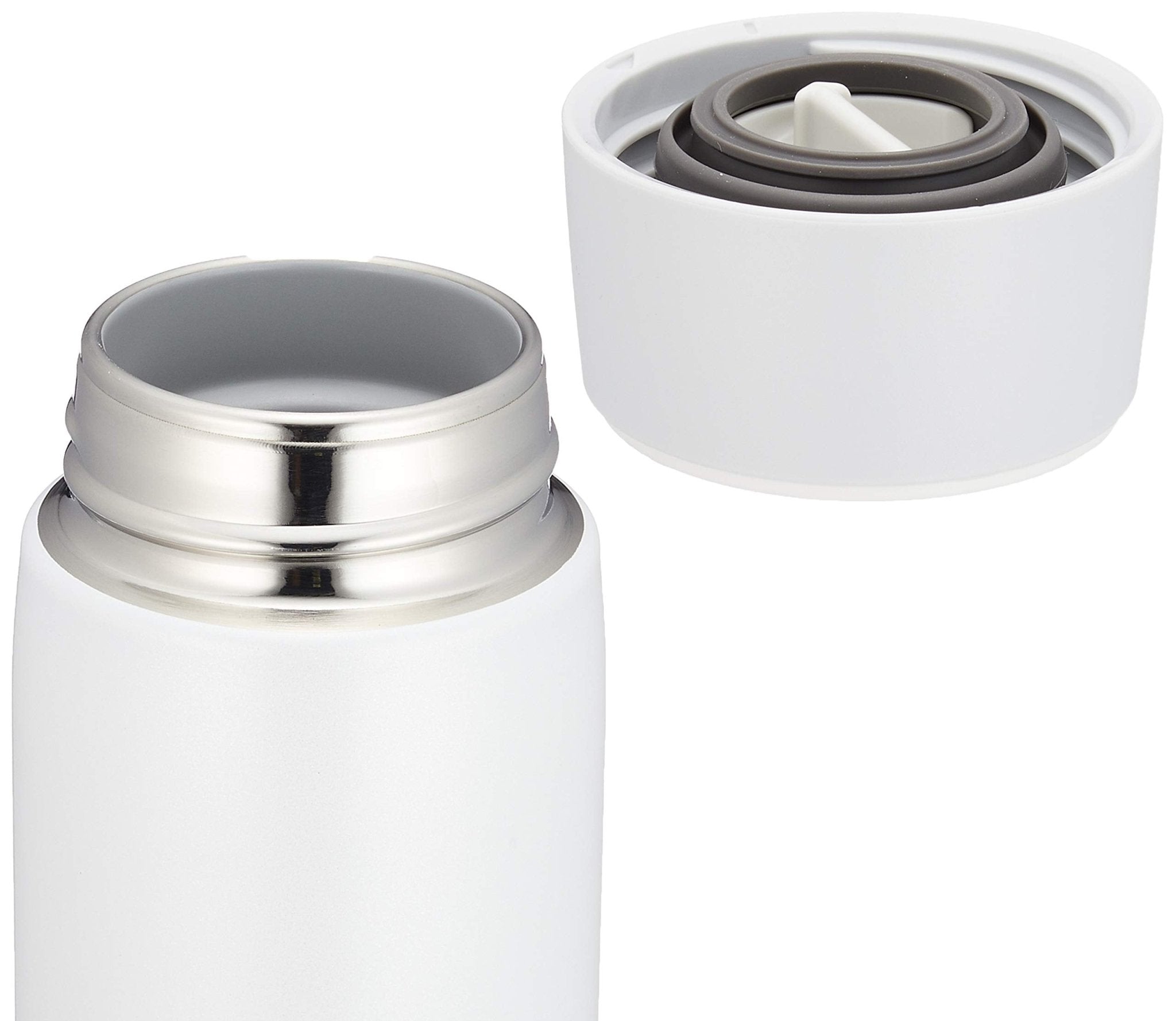 Zojirushi 360ml Lightweight Stainless Steel Insulated Water Bottle White Sm - Na36 - Wa