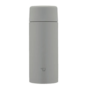 Zojirushi 360ml Stainless Steel Water Bottle with Easy - Clean Seamless Cap Medium Gray