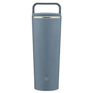 Zojirushi 400ml Urban Blue Carry Tumbler Water Bottle with Handle Seamless Stopper Dishwasher Safe