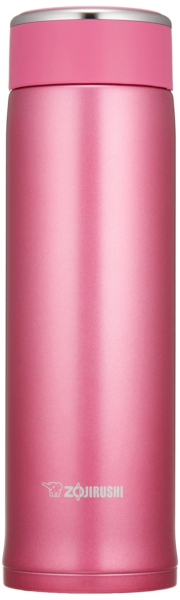 Zojirushi 480ml Floral Pink Stainless Steel Direct Drinking Water Bottle SM - LB48 - PM