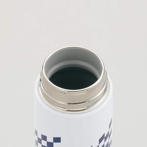 Zojirushi 480ml Ichimatsu White Mug Bottle Model SM - NAE48SA - WZ