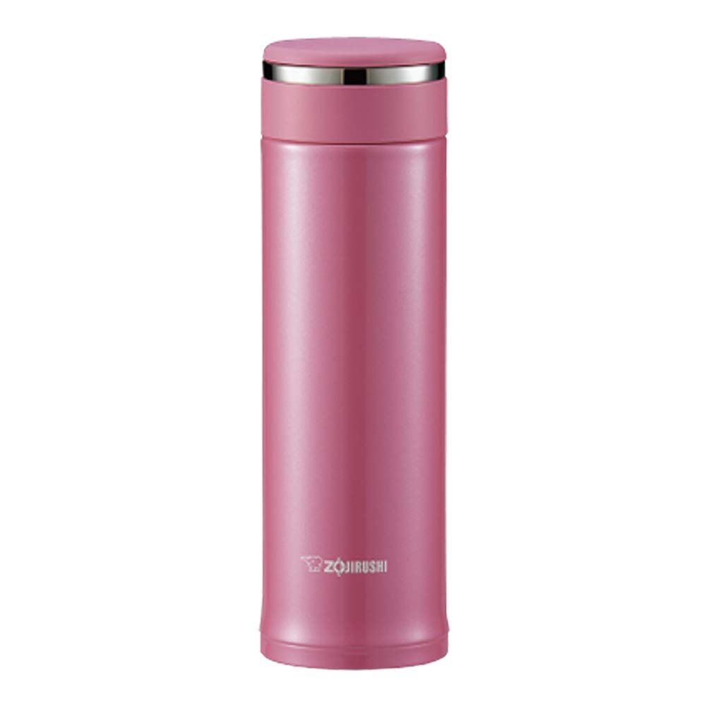 Zojirushi 480ml Pink Stainless Steel Direct Drinking Water Bottle SM - JD48 - PA