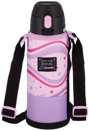 Zojirushi 820ml Stainless Steel Sports Bottle Mix Purple - SP - JB08 - VU