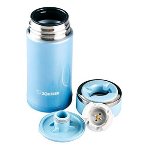 Zojirushi Aqua Blue Stainless Steel 200ml Mug Sm - Eb20 - Ab Model