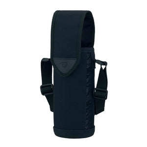 Zojirushi Black Stainless Steel 480ml Water Bottle Cover with Name Tag & Shoulder Strap Machine Washable - Mc - Da02 - Ba
