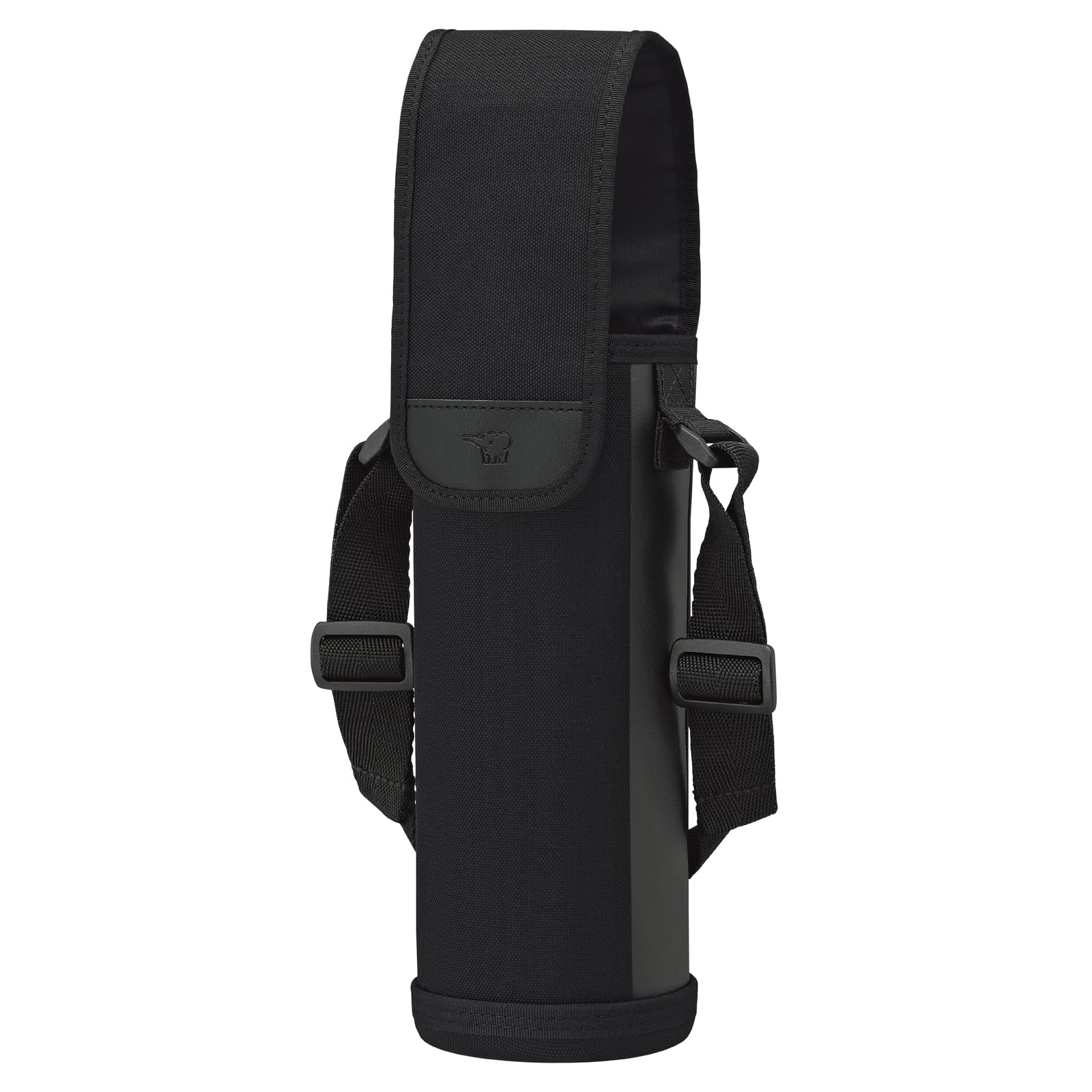 Zojirushi Black Stainless Steel Water Bottle Cover 720ml with Shoulder Strap & Name Tag Mc - Ca04 - Ba