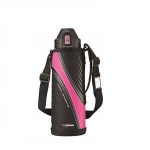 Zojirushi Cool Black and Pink Sports Bottle 1000ml Capacity - Sd - Af10 - Bp