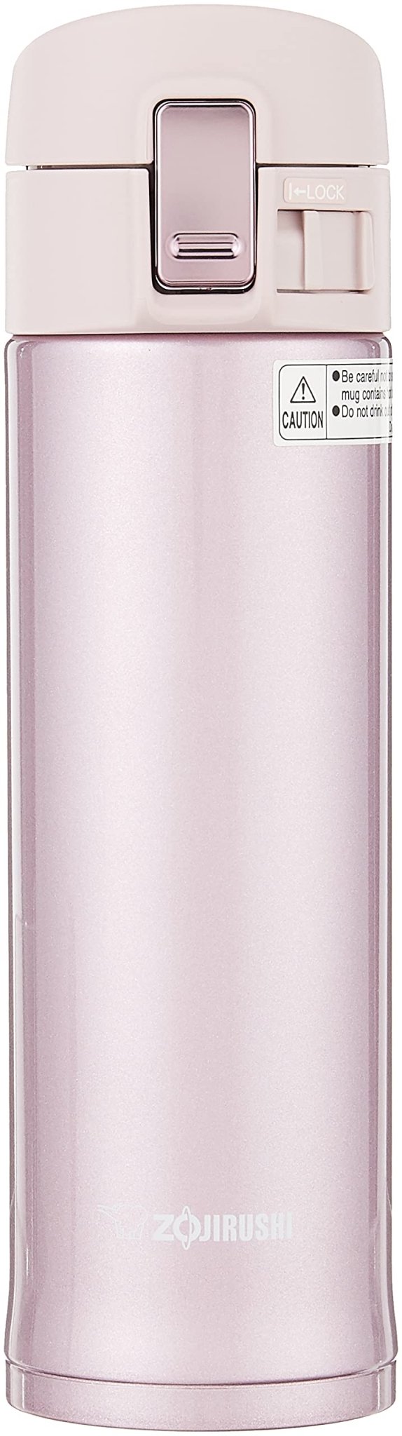 Zojirushi Corporation 16 Oz Stainless Steel Pink Mug - SM - KHE48PT