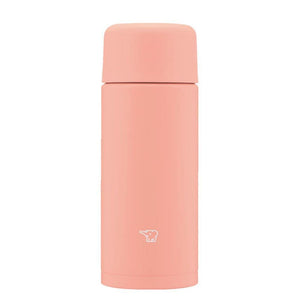 Zojirushi Dahlia Pink 250ml Small Stainless Steel Water Bottle Screw Cap Easy Clean - SM - MA25 - PM