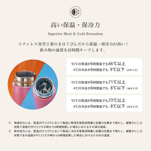 Zojirushi Honey Gold 480ml Stainless Steel Water Bottle Hot/Cold Insulation Lightweight