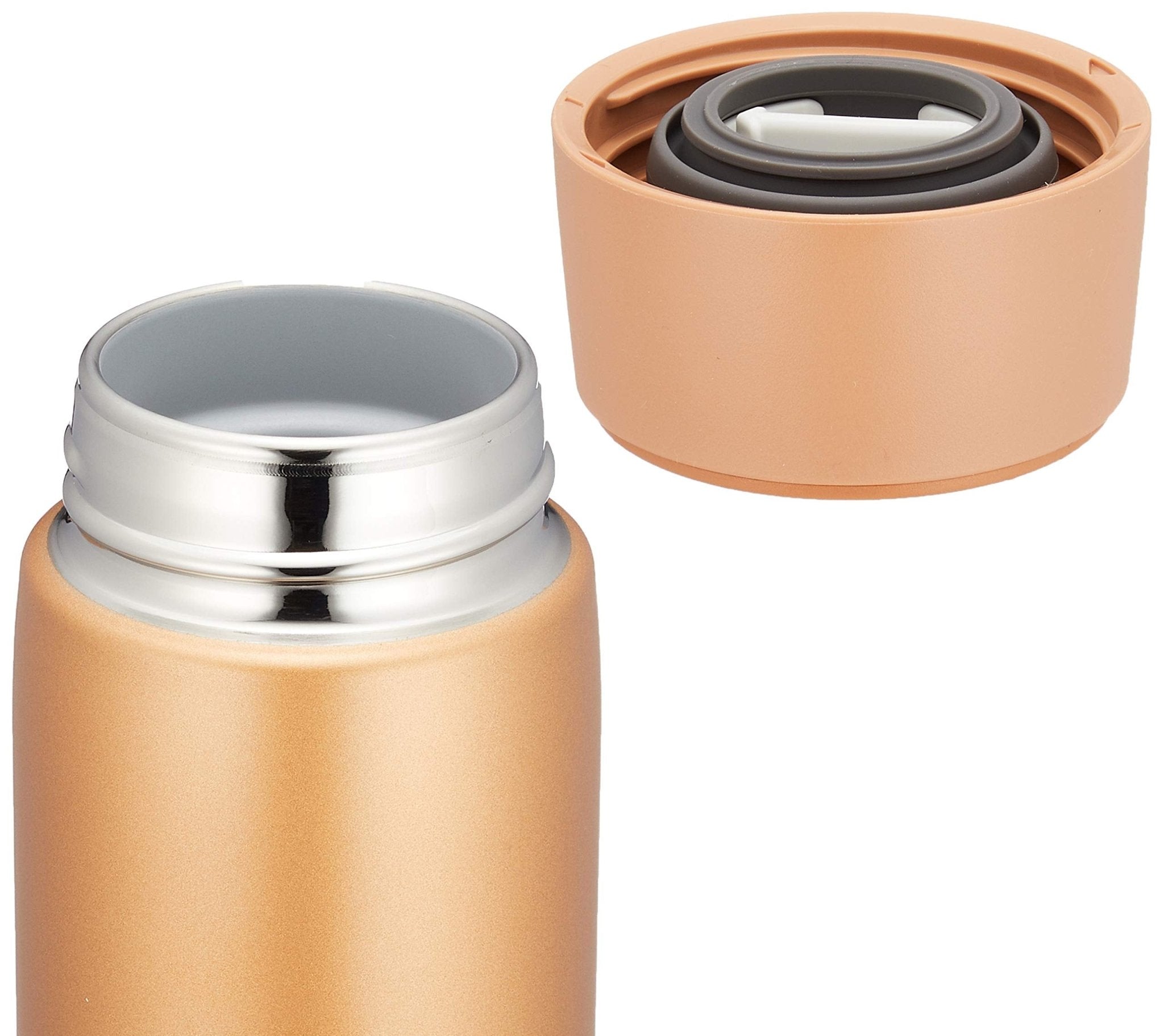 Zojirushi Honey Gold 480ml Stainless Steel Water Bottle Hot/Cold Insulation Lightweight