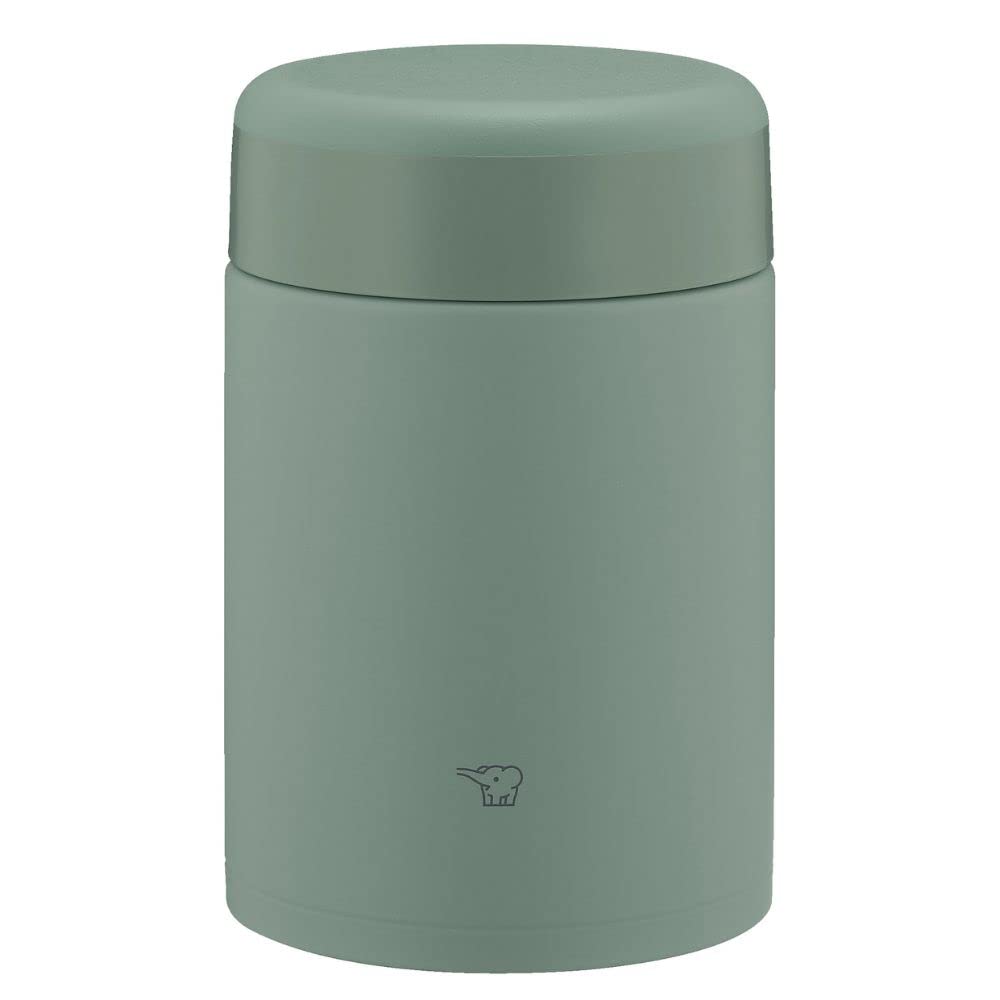 Zojirushi Japan Stainless Steel Insulated Soup Jar Lunch Jar 520Ml Matte Green Sw - Ka52 - Gm