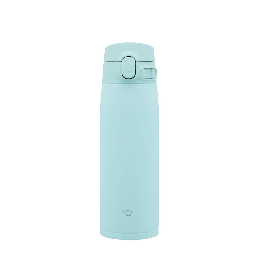 Zojirushi Large Capacity Stainless Steel Water Bottle 600ml Easy Clean Mint Blue SM - VA60 - AM