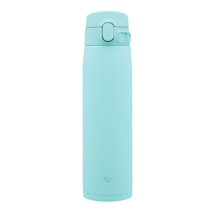 Zojirushi Large Capacity Stainless Steel Water Bottle Easy Clean Mint Blue 720ml
