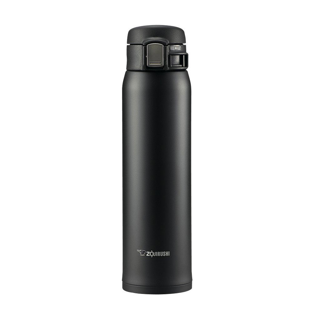 Zojirushi Lightweight Stainless Steel Water Bottle 600ml Sleek Black SM - SA60 - BA