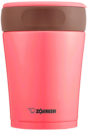 Zojirushi Mahobin (Zojirushi) Stainless Steel Vacuum Insulation Hood Jar Lunch Box Heat Insulation Cold Insulation Wide Mouth 360Ml Pink Sw - Gd36 - Pp
