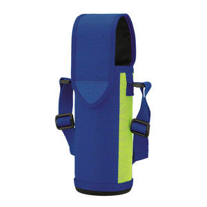 Zojirushi MC - DA02 - AG 480ml Stainless Steel Water Bottle Cover with Strap Lime Blue