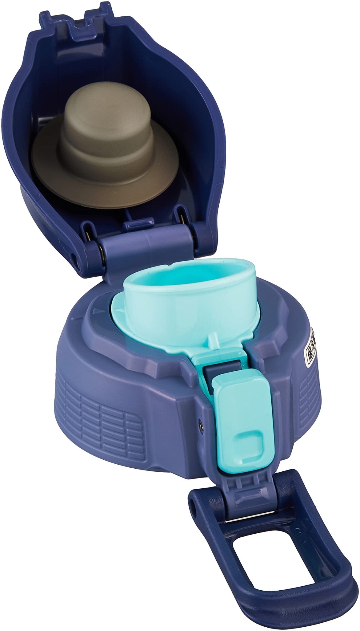 Zojirushi Navy Mint Sports Water Bottle with Cool Stopper Set SD - S10F - AG