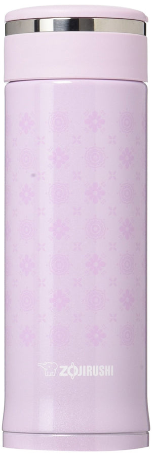 Zojirushi Pearl Lavender Stainless Steel 300Ml Direct Drinking Water Bottle Sm - Ed30 - Vp