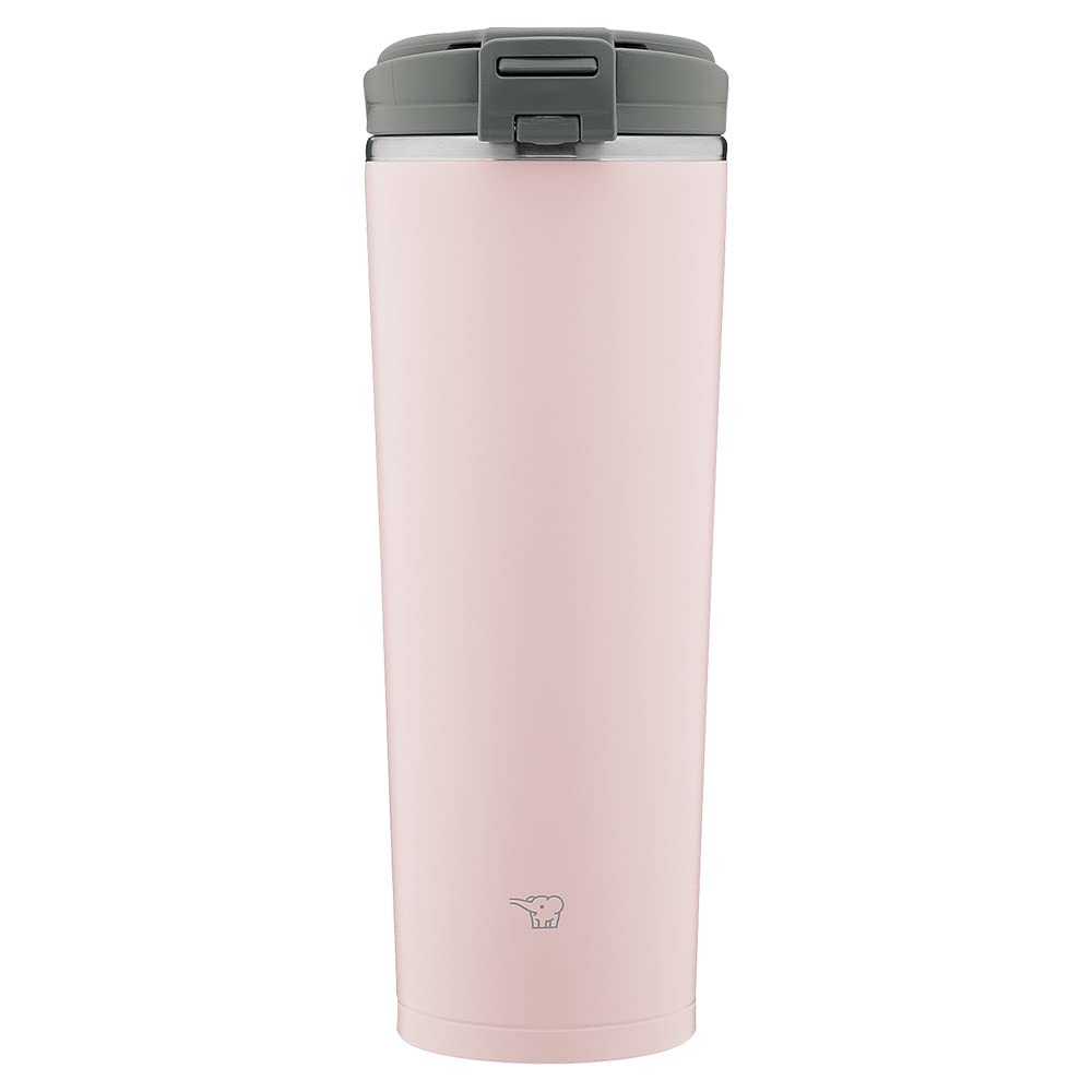 Zojirushi Portable Water Bottle 400ml Vintage Rose Tumbler with Seamless Lid Easy to Clean - SX - KA40 - PM
