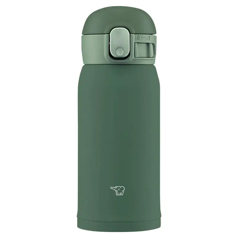 Zojirushi Sm - Wa36 - Gd Stainless Steel Mug Seamless One Touch Khaki 360ml - Japanese Thermos Bottle