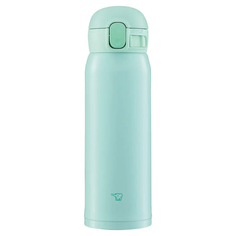 Zojirushi Sm - Wa48 - Gl Stainless Steel Mug Seamless One Touch Apple Green 480ml - Thermos Bottles