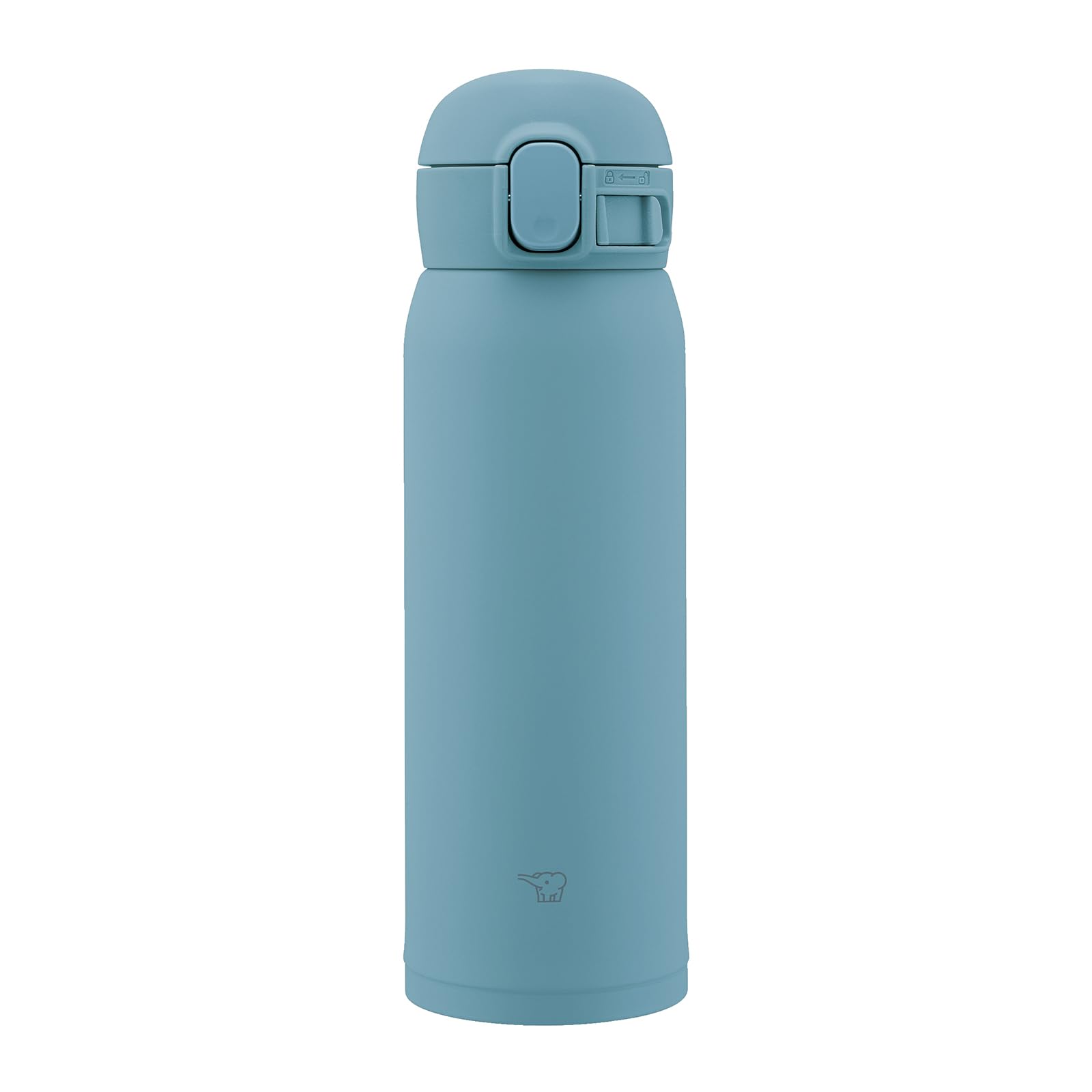 Zojirushi SM - WS48 - GM 480ml Steel Water Bottle, 1 - Touch Aqua Green, 3 Items to Wash