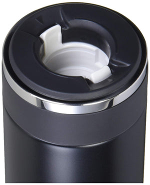 Zojirushi Smart Gray 0.48L Stainless Steel Water Bottle Screw Mug - SM - JE48 - HM