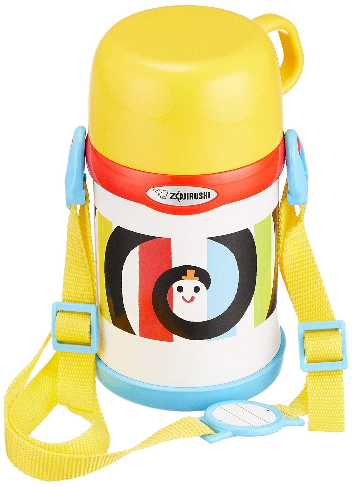 Zojirushi Stainless Steel Striped Water Bottle 0.45L - SC - LH45S - EW Model