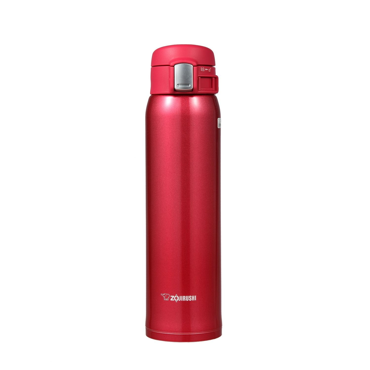 Zojirushi Stainless Steel Water Bottle 600ml Lightweight Direct Drinking Clear Red Mug SM - SA60 - RW