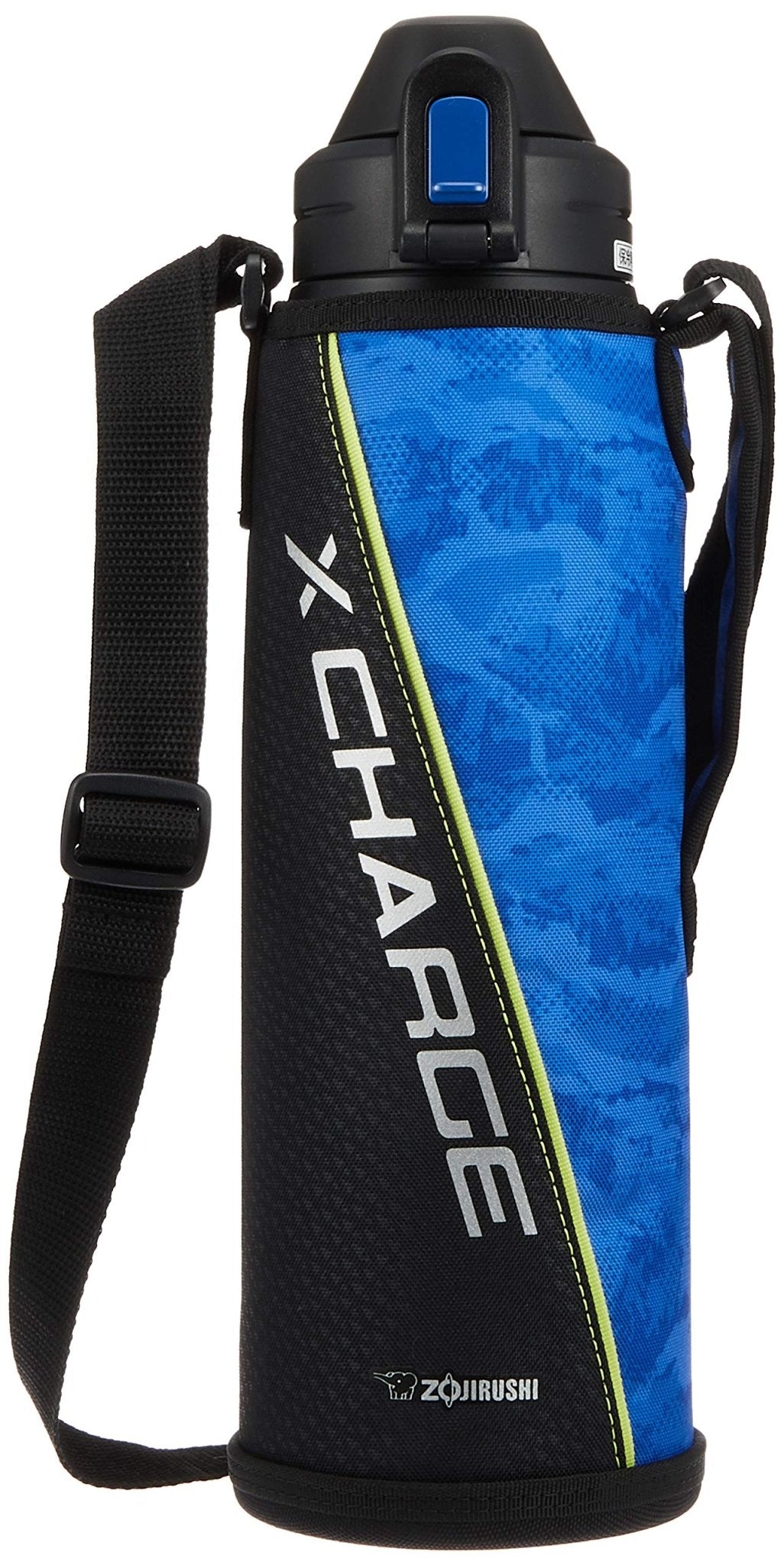 Zojirushi Stainless Steel Water Bottle Sports Type 1.5L in Meisai Blue Direct Drinking (SD - AJ15 - AZ)