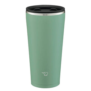 Zojirushi SX - FA45 - GZ Stainless Steel Tumbler 450ml Ash Green Hot or Cold