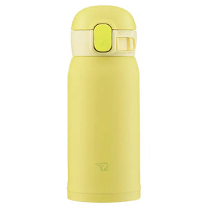 Zojirushi (Zojirushi) Water Bottle One Touch Stainless Mug Seamless 0.36L Lemon Sm - Wa36 - Ya