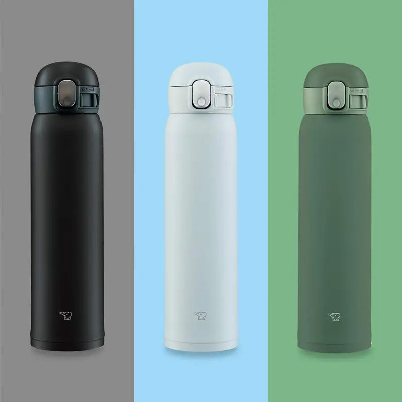 Zojirushi (Zojirushi) Water Bottle One Touch Stainless Mug Seamless 0.60L Black Sm - Wa60 - Ba