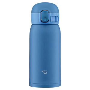 Zojirushi (Zojirushi) Water Bottle One Touch Stainless Mug Seamless 0.36L Blue Sm - Wa36 - Aa