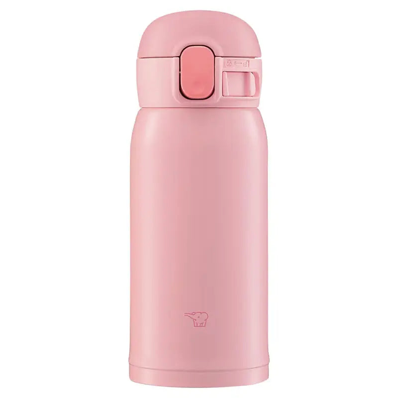 Zojirushi (Zojirushi) Water Bottle One Touch Stainless Mug Seamless 0.36L Peach Pink Sm - Wa36 - Pa