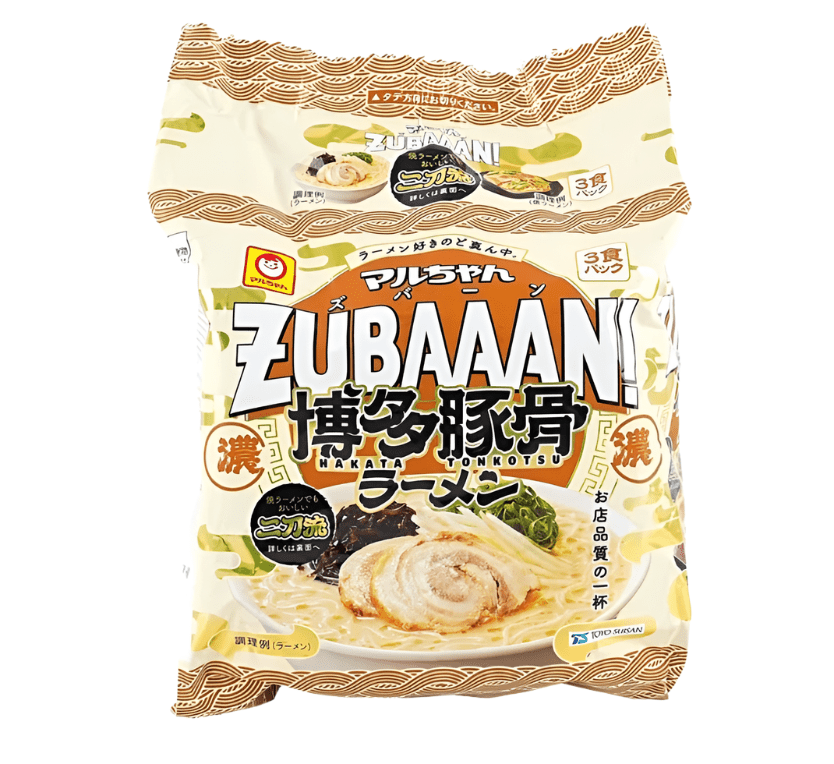 Zubaaan Hakata Tonkotsu Instant Ramen, 3 Servings