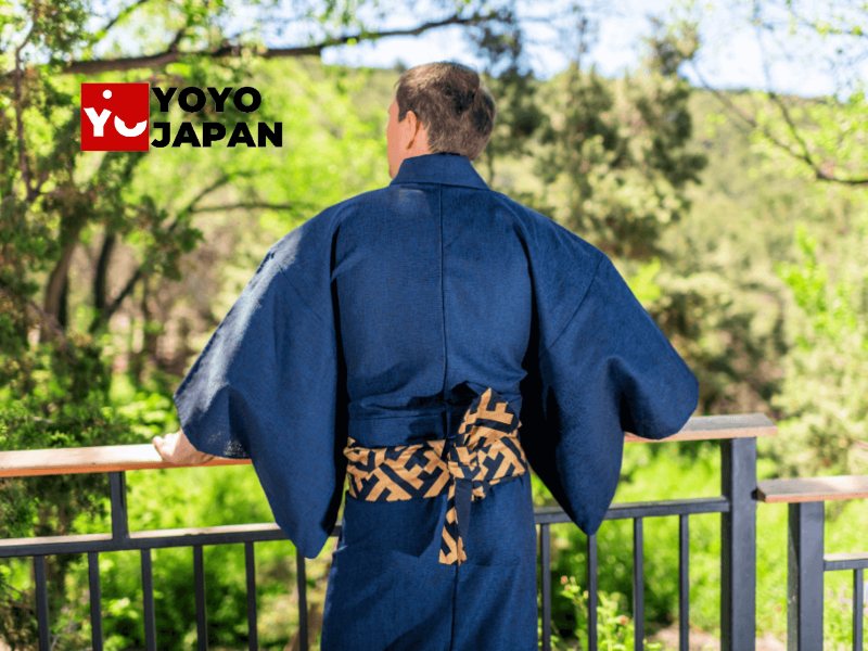 Buy Japanese Kimono for Men: Traditional Japanese Kimono for Men Available at YOYOJAPAN Store