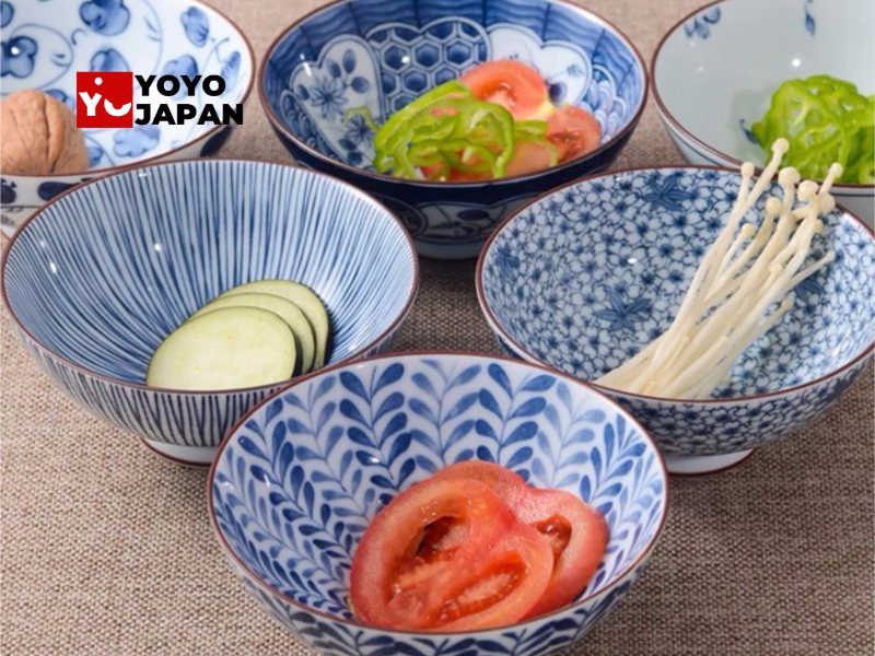 Japanese Ceramic Rice Bowls: Traditional Japanese Ceramic Rice Bowls Available at YOYOJAPAN Store