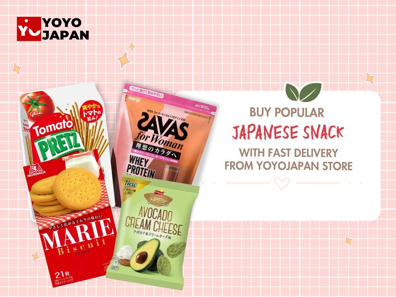 Buy popular Japanese snacks with fast delivery from YOYOJAPAN Store