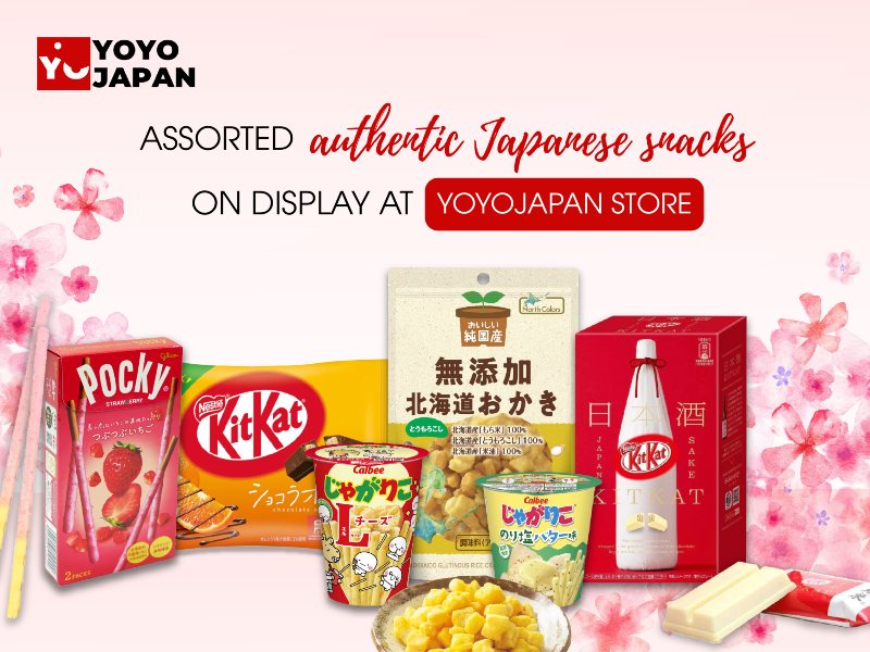 Authentic Japanese Snacks – Discover Unique Flavors at YOYOJAPAN Store