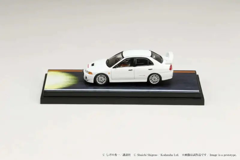 1/64 Hobby Japan Mitsubishi Lancer RS Evo IV Takumi Fujiwara & Seiji Iwaki Figures - YOYO JAPAN