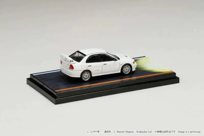1/64 Hobby Japan Mitsubishi Lancer RS Evo IV Takumi Fujiwara & Seiji Iwaki Figures - YOYO JAPAN